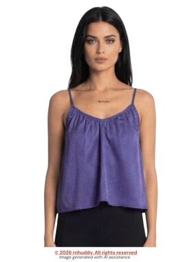 NWT NSR XL Lisa Dotted royal cami